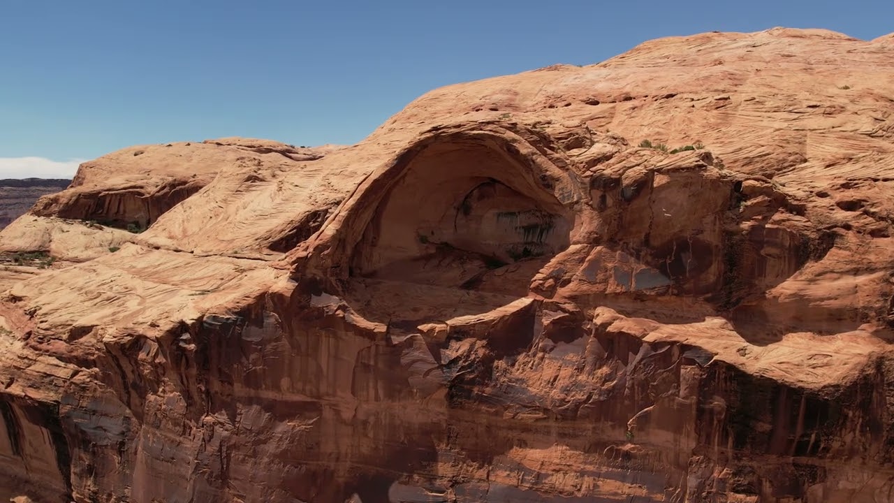 Moab, Utah desert drone footage
