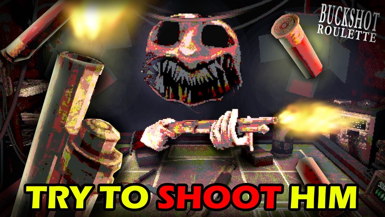 RUSSIAN ROULETTE WITH A SHOTGUN IS INSANE | Buckshot Roulette - YouTube