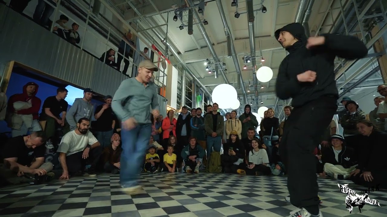 Dirty vs Vint / TOP 16 Bboys / RUSSIAN FOOTWORK FLAVOUR