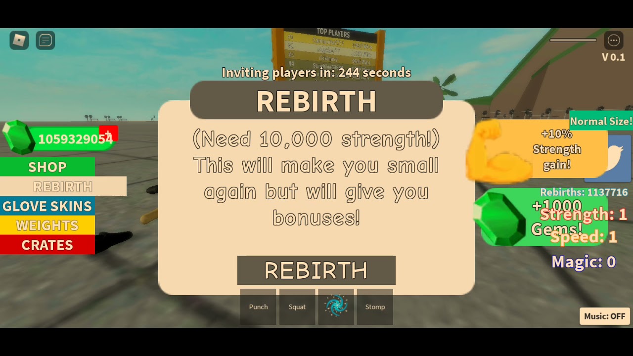 Roblox 2X LIFT Ultimate Lifting Simulator I Reached 1 137 752 