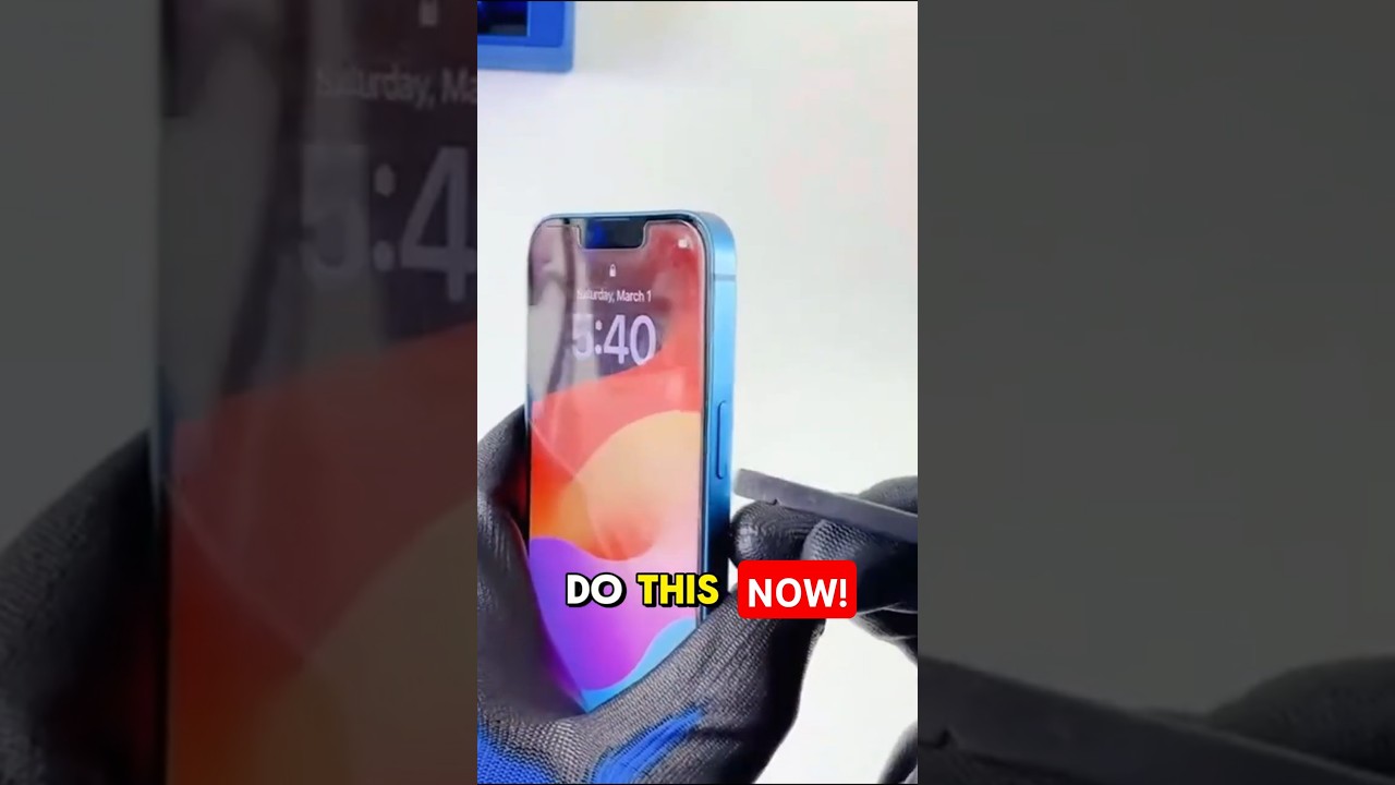 Застрявшая кнопка питания на iPhone теперь снова щёлкает! 🔧✨ 