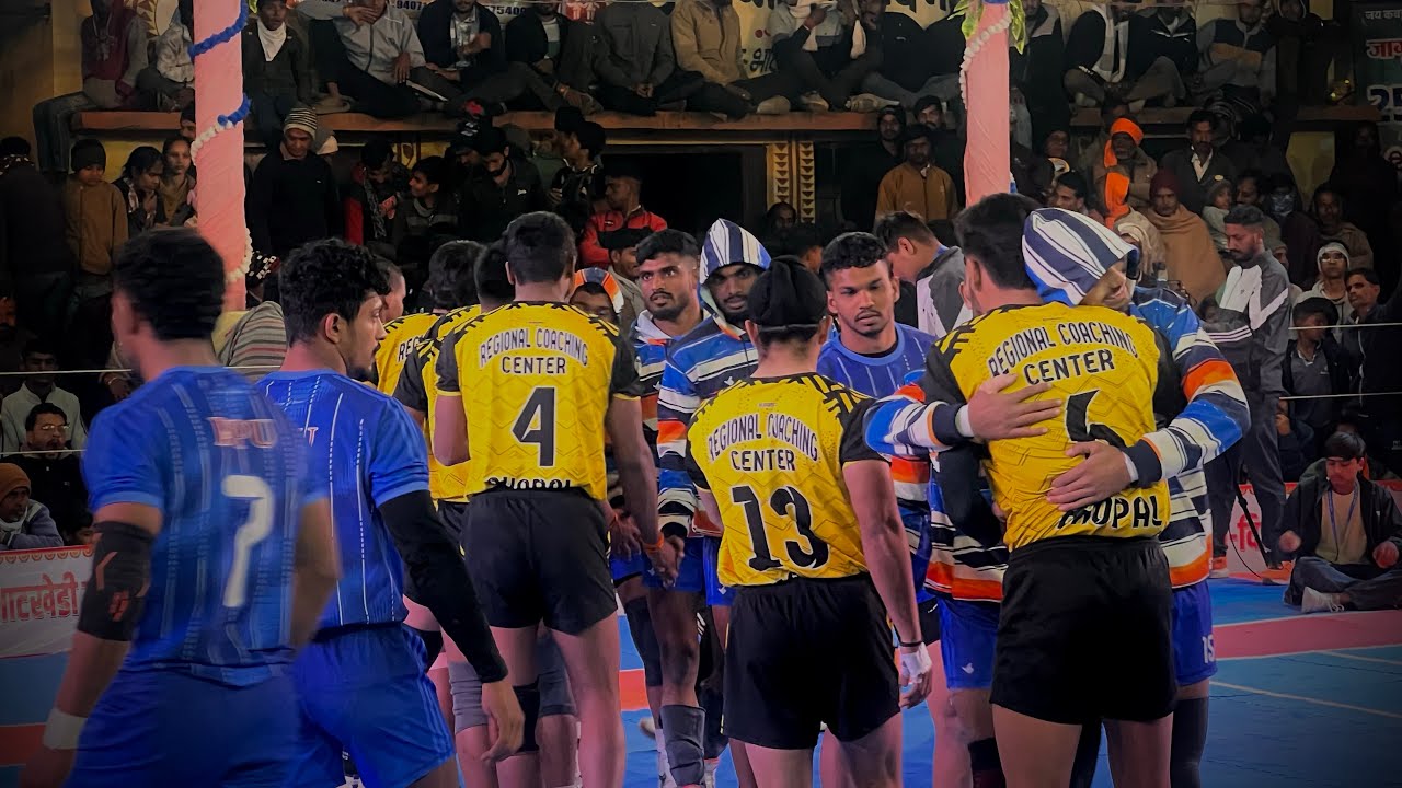 DPU PUNE VS RCC BHOPAL बहुत ही शानदार मुकाबला हुआ जिसमे DPU-35 और RCC-23 प्वाइंट्स DPU की शानदार जीत