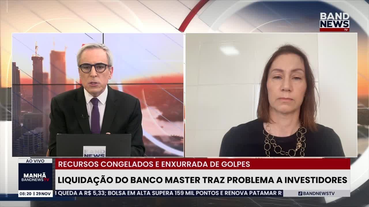 Liquidação Banco Master: Investidores lidam com série de tentativas de golpes | BandNews TV