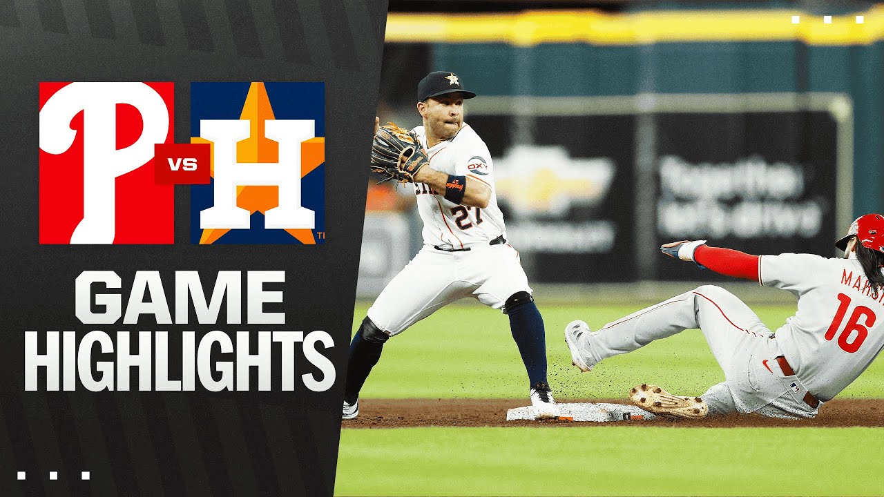 Phillies vs. Astros Game Highlights (6/25/25) | MLB Highlights