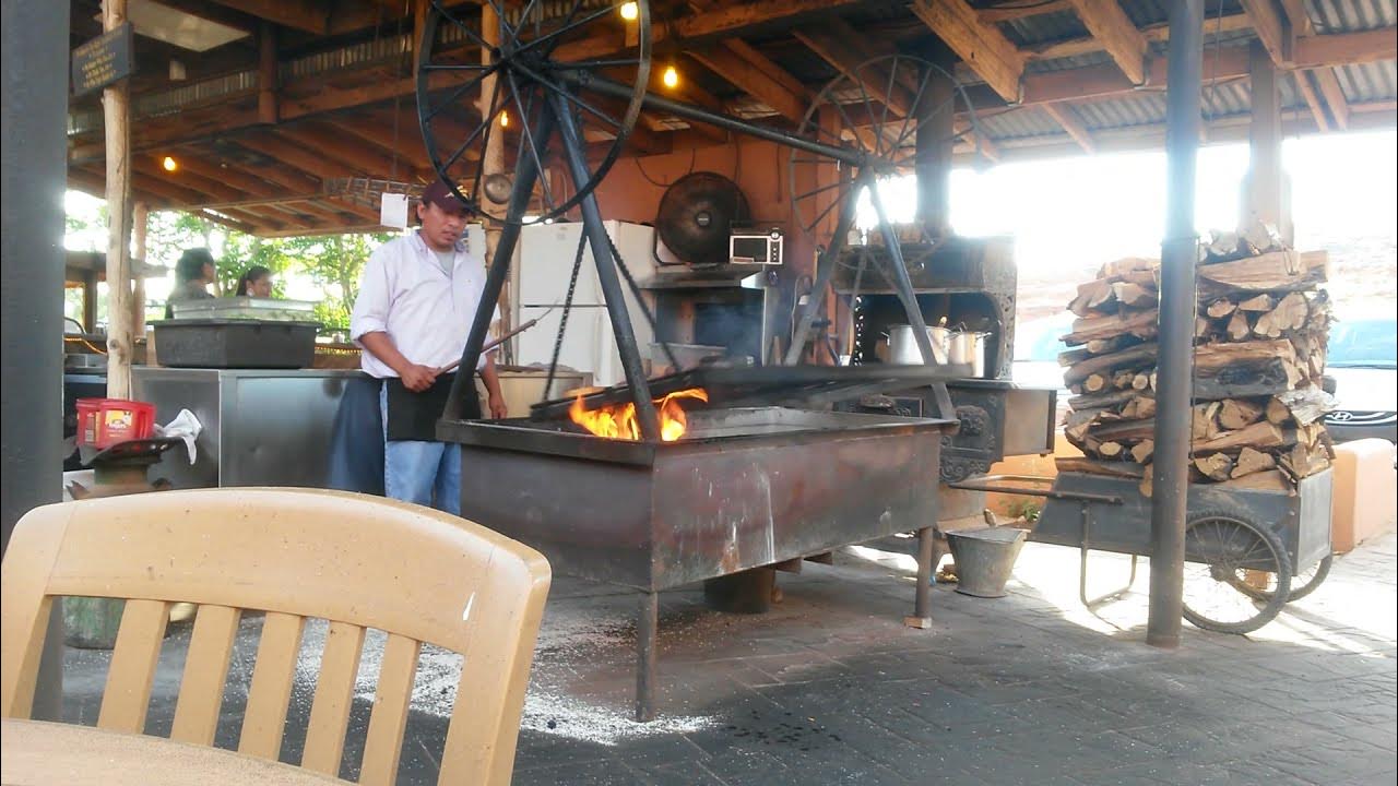 Swinging Barbecue at Mexican Hat Lodge YouTube