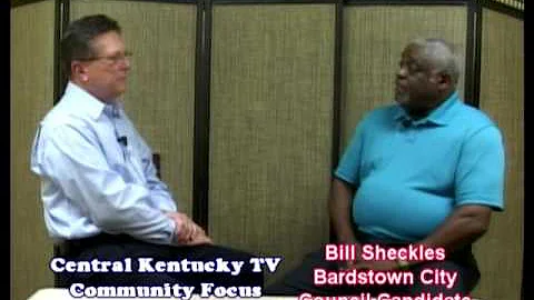 Bardstown City Council Candidate Bill Sheckles 2016