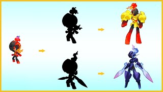 What If Pokemon Had More Evolution Stages? Charcadet Armarouge Ceruledge