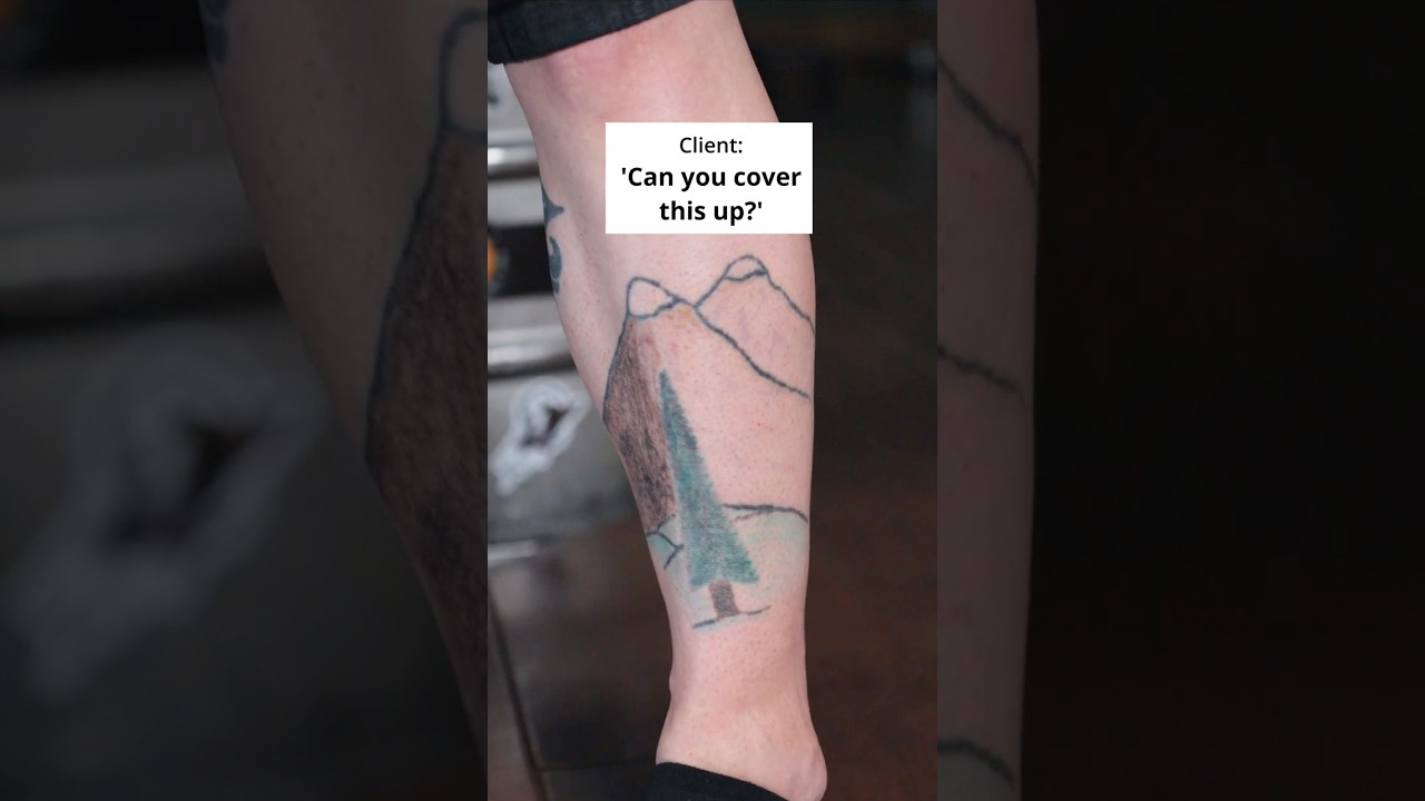 Can You Cover This Up?!? - First Tattoo Cover-Up Transformation