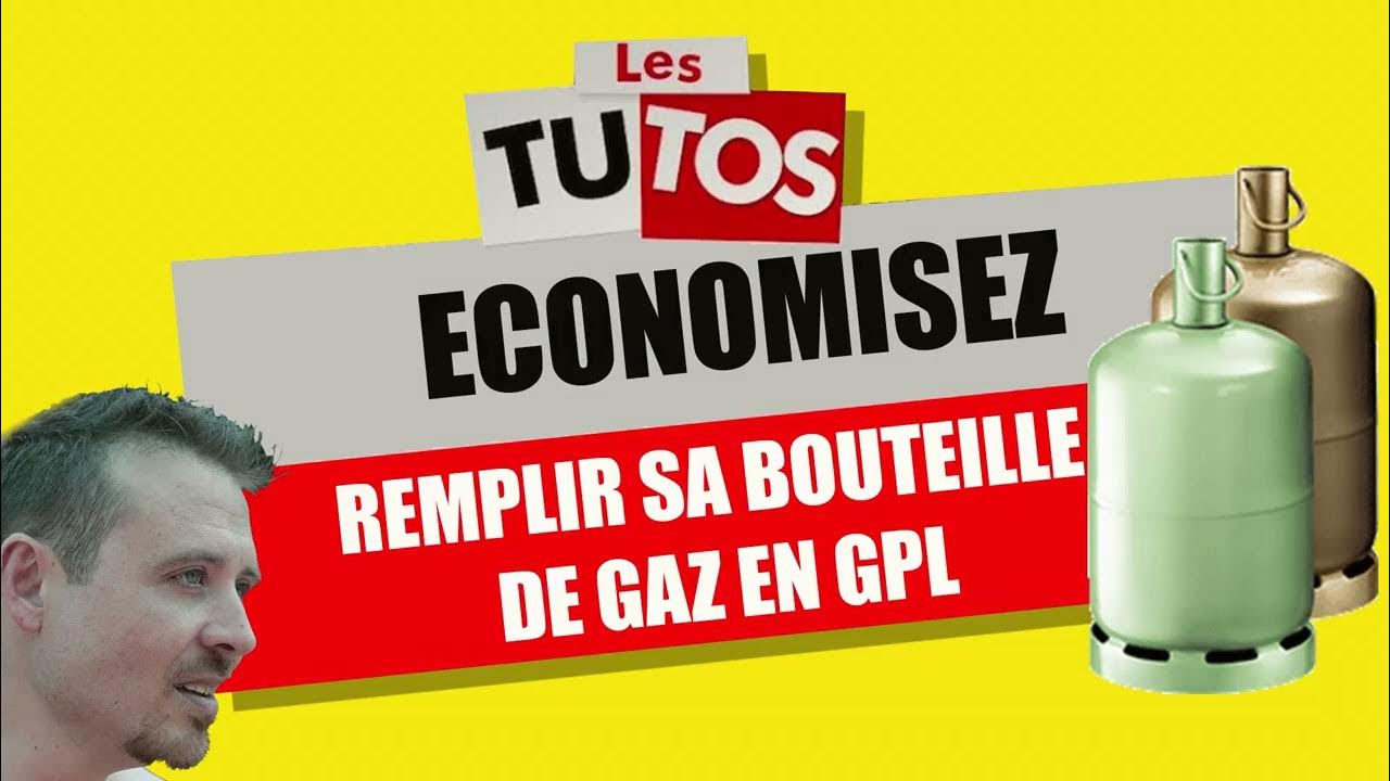 Remplir sa bouteille de propane, butane, avec du GPL a la station ! C'est  facile, pratique, pas cher 