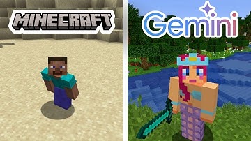 Mojang vs Gemini make Minecraft from scratch