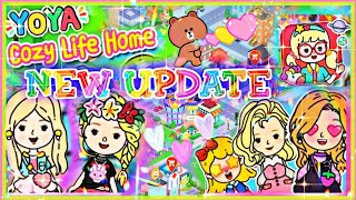 تحديث جديد ب yoya busy life world🤗🎊 |ترتيب منزل سوفت وهادئ🌻🍃| وجوله بلعبه🥳| bosy story screenshot 1