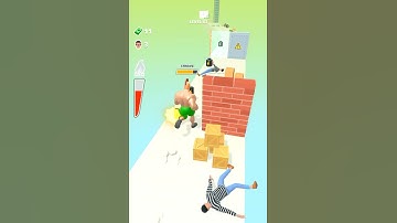 Muscle rush smash running level 63 #musclerushgame #level63