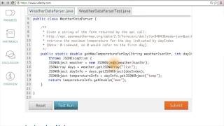 Parse Out the Max Temp - Developing Android Apps