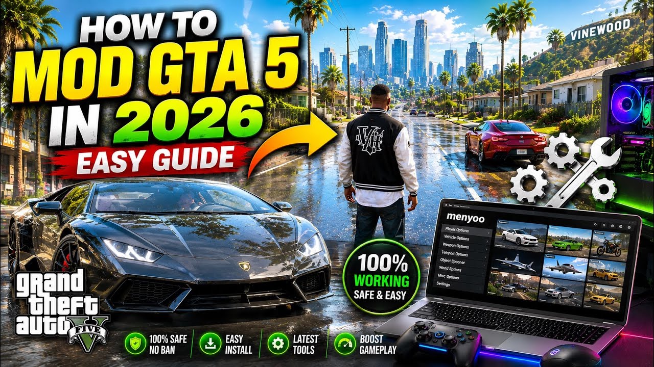 How To MOD GTA 5 In 2025 EASY Guide Grand Theft Auto V YouTube 