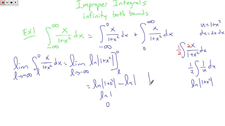 improper integral infinity both bounds