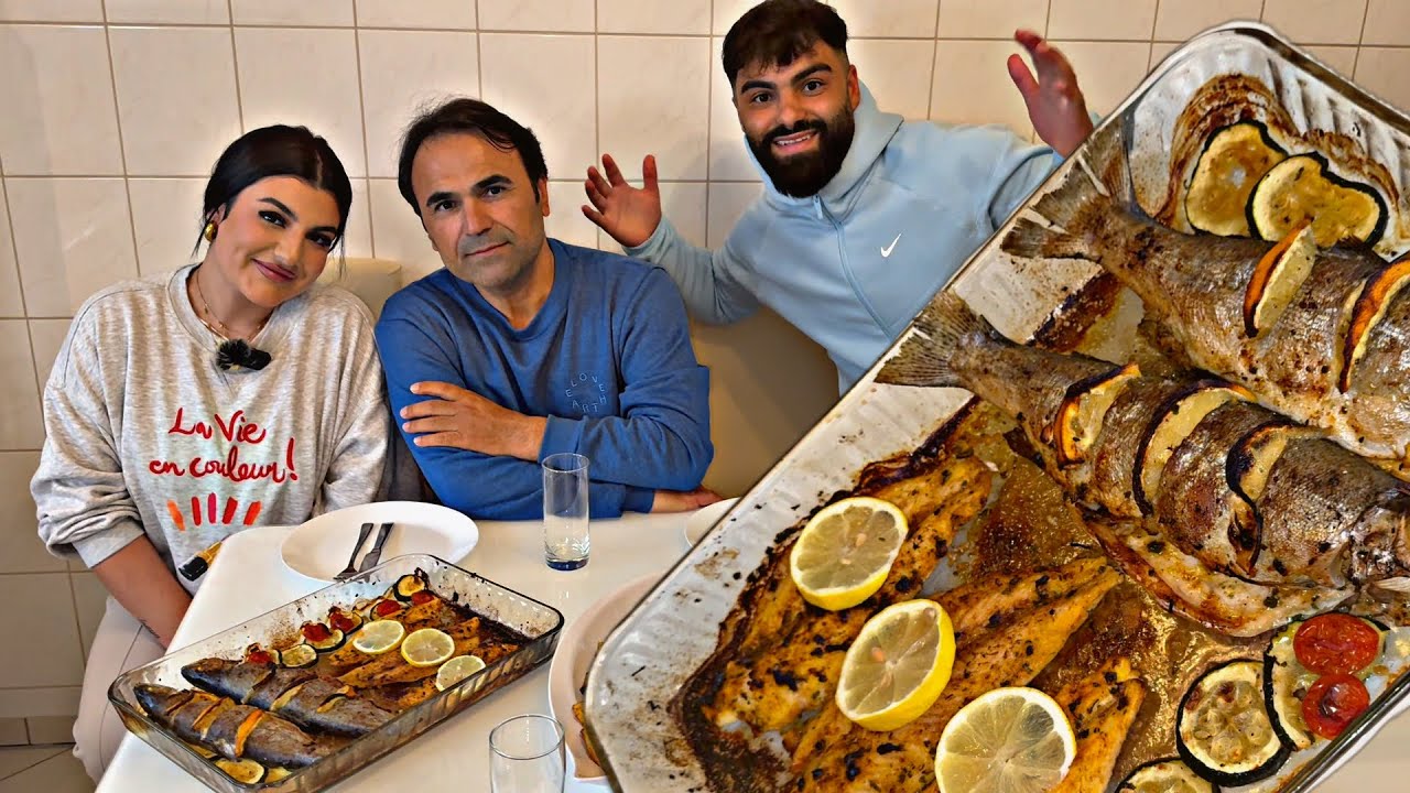 REGENBOGENFORELLE / FÜR SCHWIEGERVATER GEMACHT… GEFÄLLT ES IHM😍😳…SAMI.K & NADA