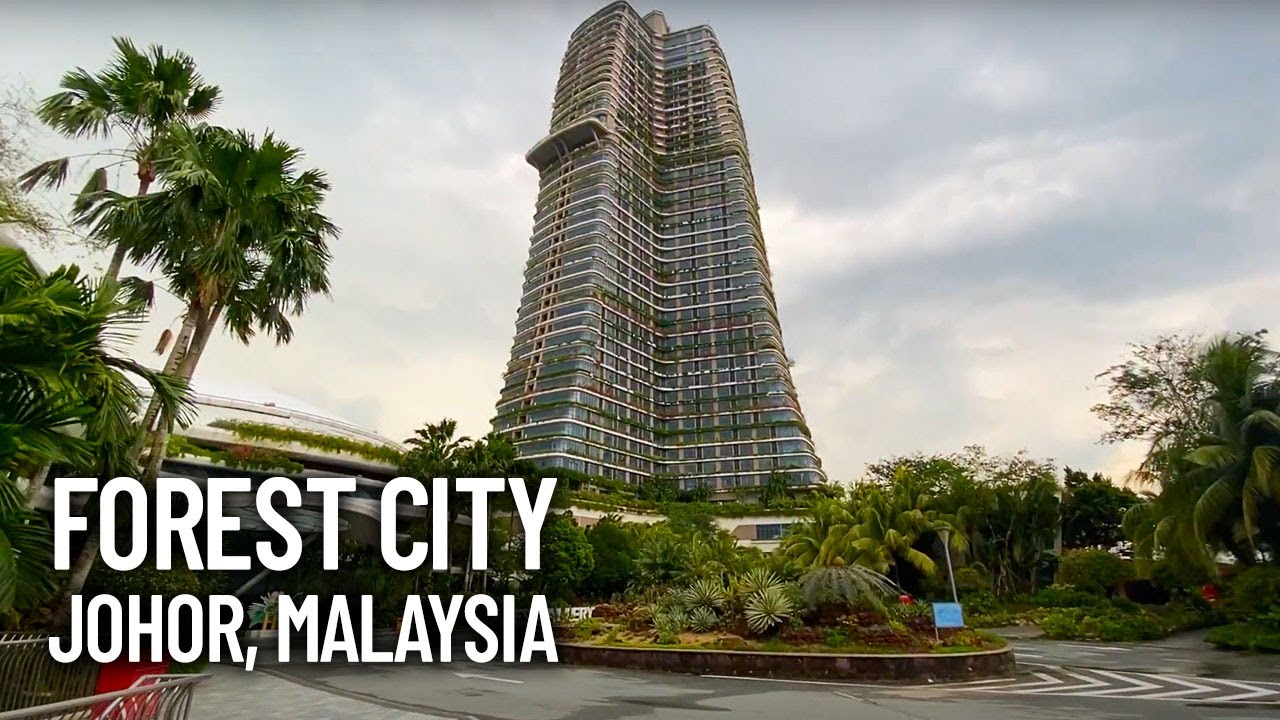 Forest City, Malaysia Walking Tour - Failed Mega Project in Johor Bahru