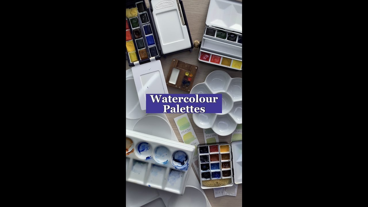 BEST WATERCOLOUR PALETTES - 30 Days of Watercolour Tips