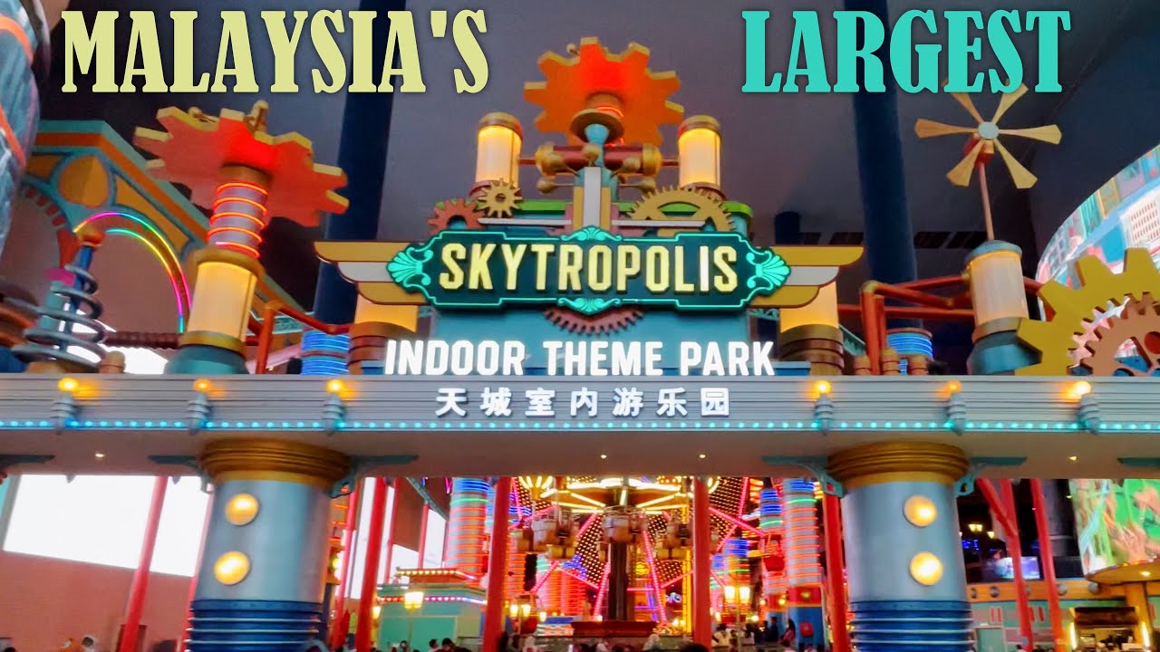 Genting Skytropolis Walk Through | The Largest Indoor Theme Park in Malaysia!