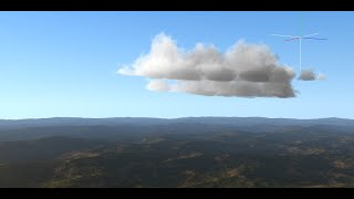 Real-time spherized volumetric cloud rendering with additional CUDA processing