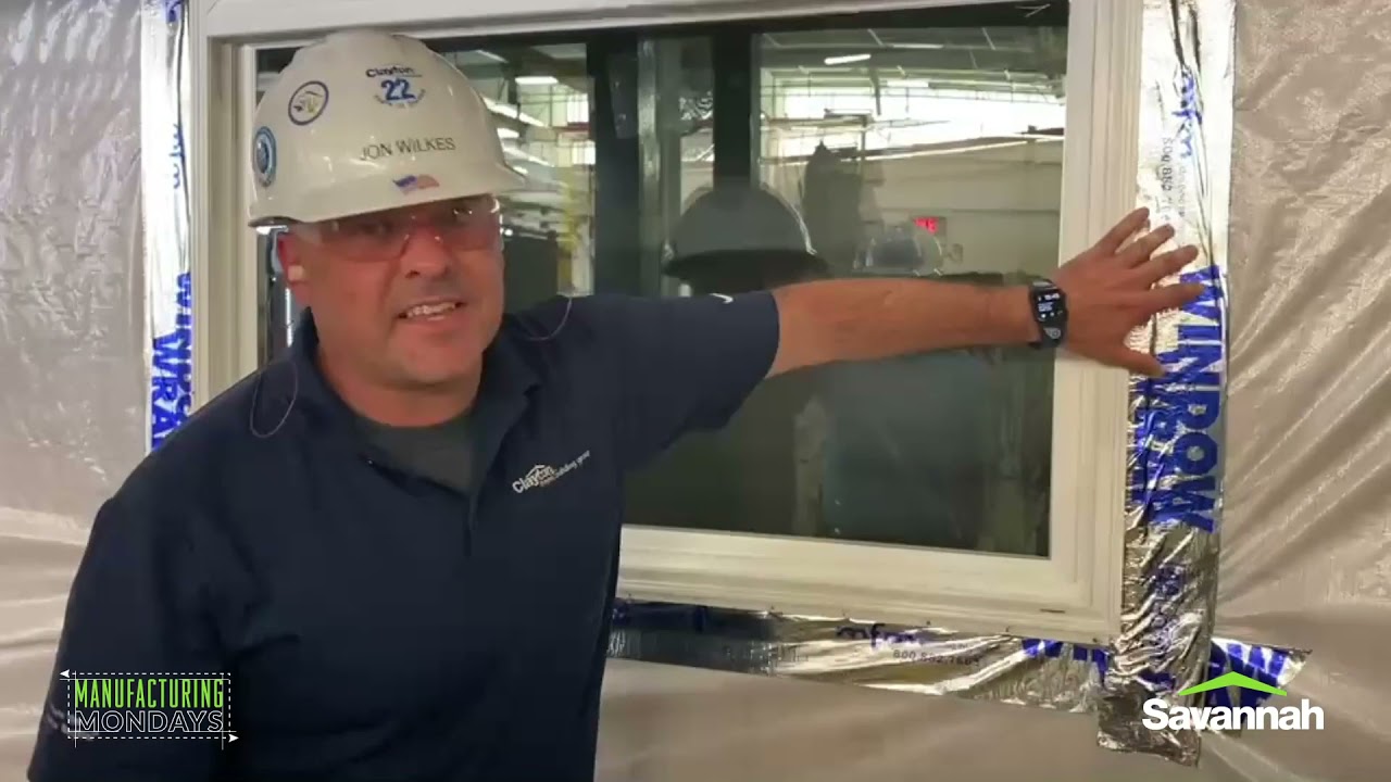 How Clayton Homes are made!  Window Seals Oakwood Homes Tulsa  Energy efficient homes