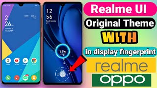ColorOS 7 Custom Realme UI Theme For Realme and Oppo | realme UI theme with in display fingerprint screenshot 4