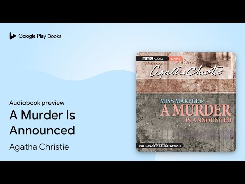 A Murder Is Announced by Agatha Christie · Audiobook preview