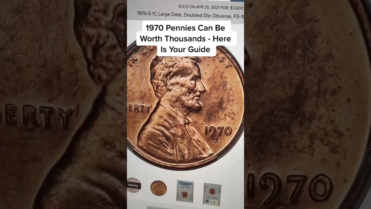 1970年頃のアメリカコイン RARE 1970-S PENNY WORTH $3,600 💵🔥💸 - YouTube