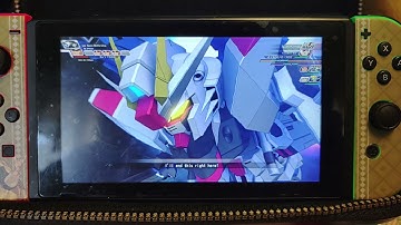 SD Gundam G Generations Cross Rays Combo attack