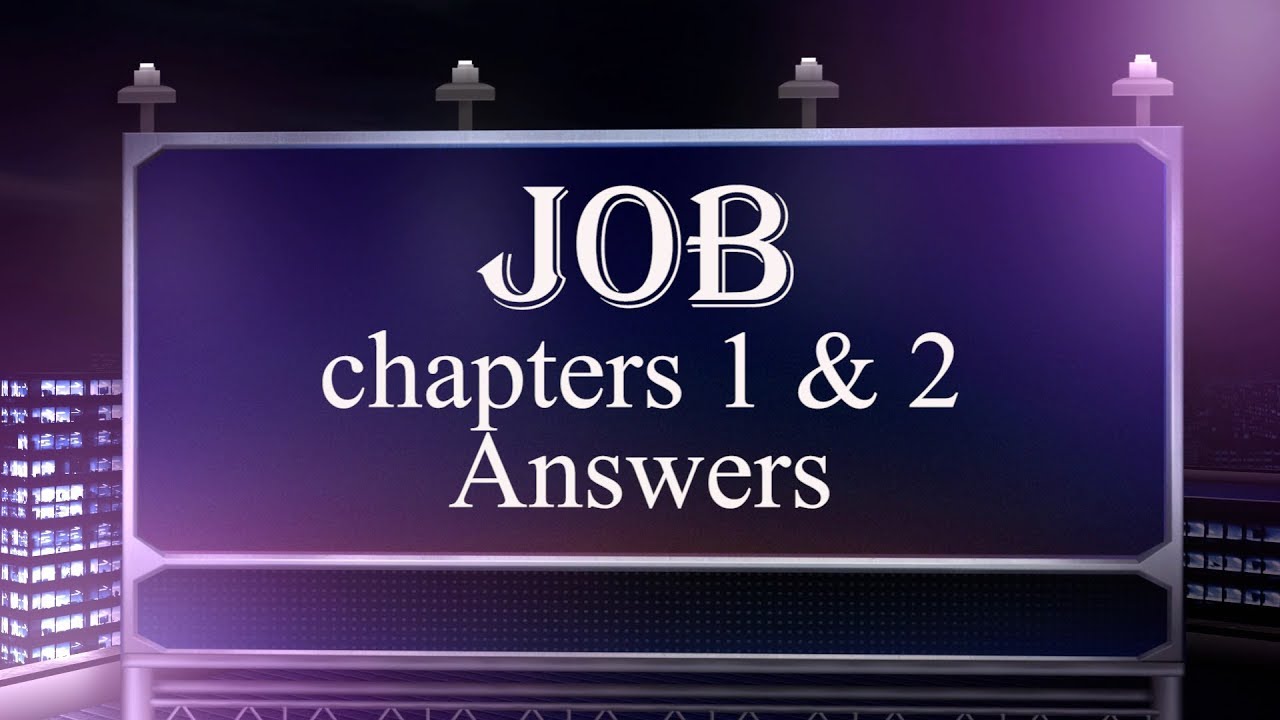 Bible Study Q A Job 1 2 Answers YouTube bible-study-q-a-job-1-2-answers-youtube