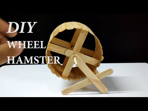 Cách làm đu quay cho hamster ( DIY Hamster Wheel ) | Foci