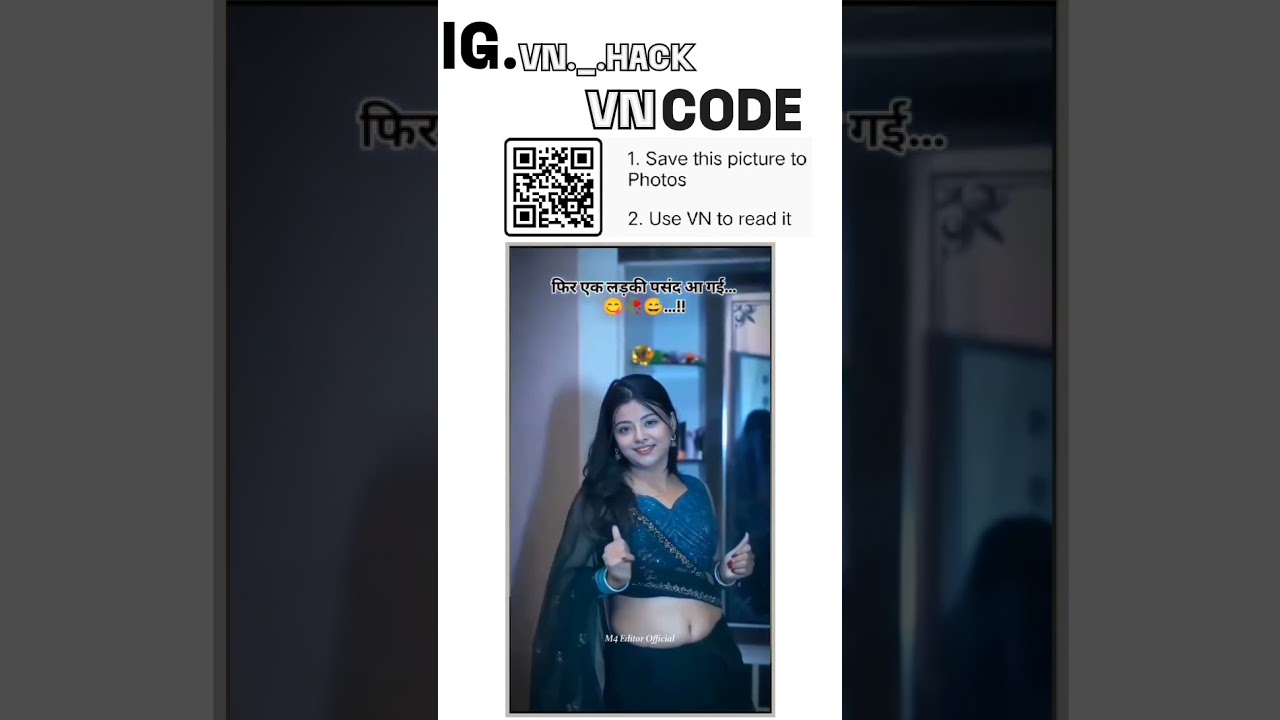 Qr Code Video Editing In App