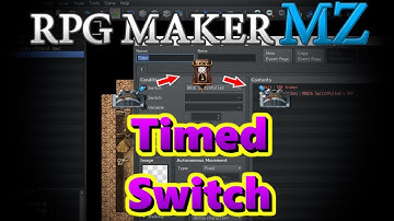 Hoe maak je een tijdschakelaar! [RPG Maker MZ Create-a-Mechanic]