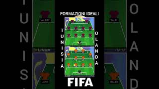 FORMAZIONI IDEALI TUNISIA-OLANDA #worldcup2026