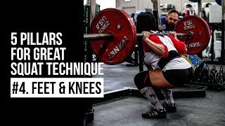 Squat Pillar #4 | Feet & Knees | JTSstrength.com