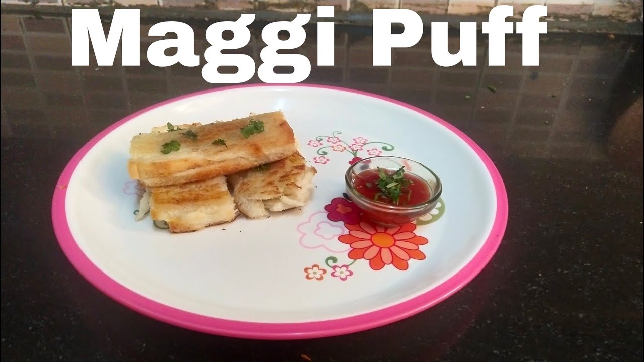 Maggi Puff Recipe | Quick and Easy Nasta Recipe - YouTube