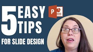 5 EASY Tips to Improve Your PowerPoint Design (2022)
