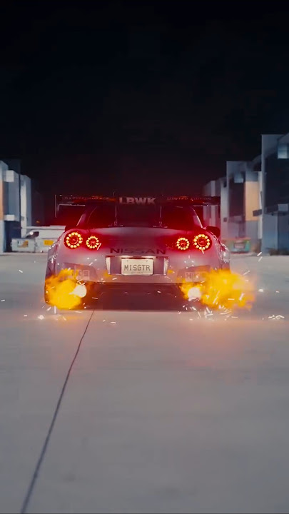 Gunshots Fired from this LBWK R35 GTR 🔥 | Epic Exhaust Sound!