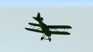 Simple plane made with Blender