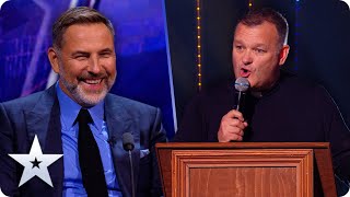 HOWLING! Church Minister Allan Finnegan brings the CHORTLES | Semi-Finals | BGT 2020