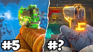 RANKING EVERY PISTOL from World at War to Black Ops 4 Zombies.