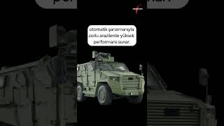BMC VURAN 4x4 Yerli Zırhlı Araç | Türk Savunma Sanayi Gücü! 🇹🇷 #shorts #bmc