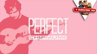 Ed Sheeran - Perfect Duet with Beyoncé (Chipmunk Cover)
