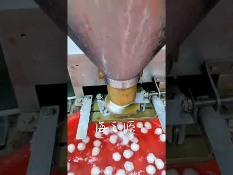 Fish meatball machine