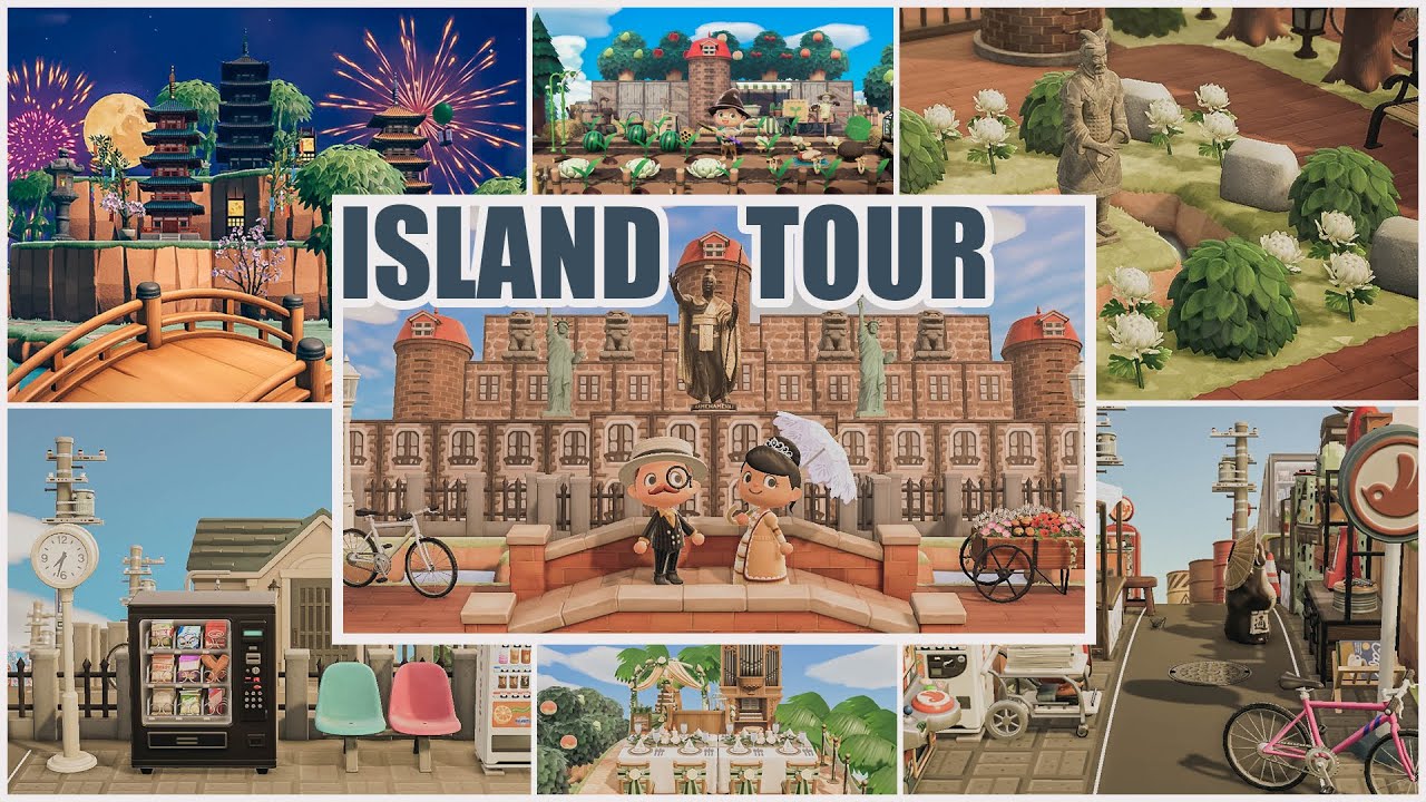 Island Tour | Unique Multiple Themed Island: Animal Crossing New Horizons