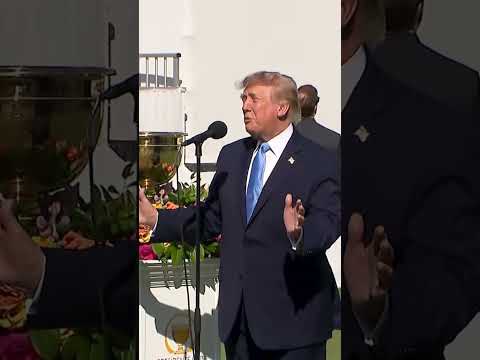 Trump says US is 'better than ever' while speaking at Presidents Cup golf tournament