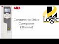ABB   Connect your VFD to Drive Composer   Ethernet