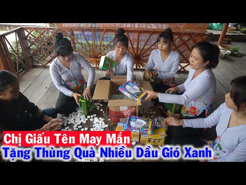 Video Thùng Quà của Chị Giấu Tên May Mắn Rất Nhiều Dầu Gió... - youtube