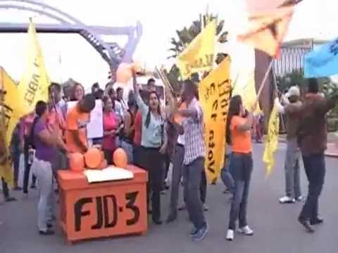 Grupos estudiantiles de la UASD-Centro Mao se movilizan demandando cumplimiento de promesas