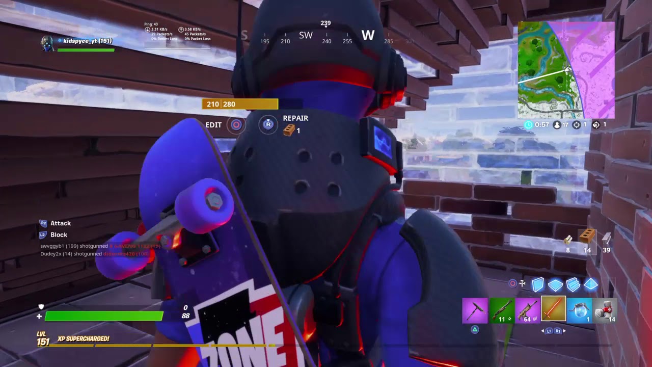 Fortnite lifesaver dud with 7 kill game YouTube